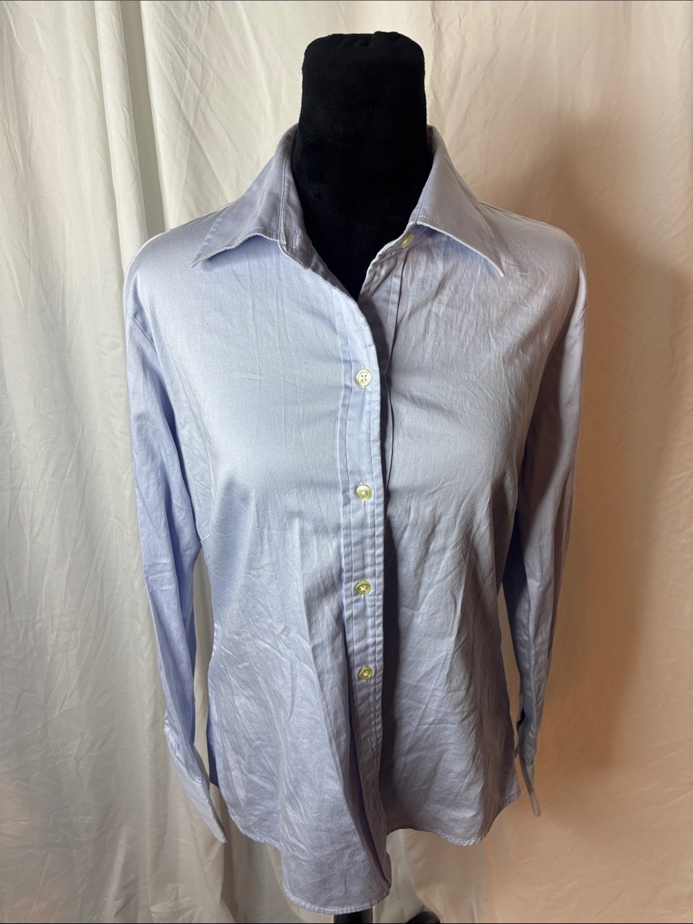 Banana Republic Light Blue Women's Button-Down Shirt